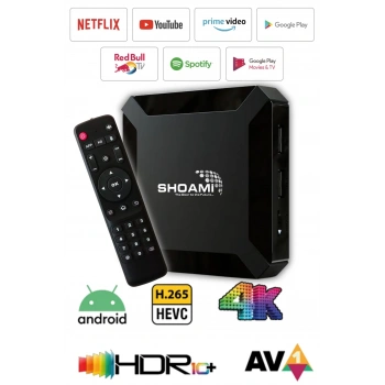Shoami SH-SB2 4K HDR10+ Android 10 TV Box 2 GB RAM 16 GB ROM