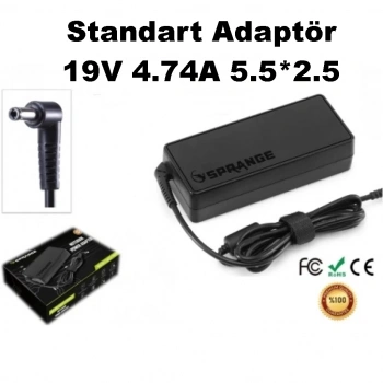 Sprange SR-L10 Standart Laptop Adaptör 19V 4.74A 5.5*2.5mm