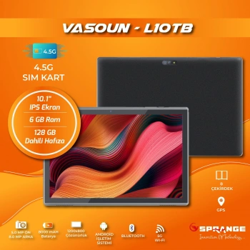 Sprange Vasoun 4.5G SIM Kartlı L10TB Tablet