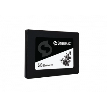 STORMAX BLACK 512 GB 2.5 SATA3 SSD 550/530 (SMX-SSD30BLCK/512G)