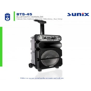 Sunix BTS-45 Bluetooth Hoparlör