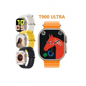 T900 Ultra 49 Mm Kasalı Smart Watch 8 Ultra 2.09 Ekranlı Akıllı Saat Konuşma Özellikli