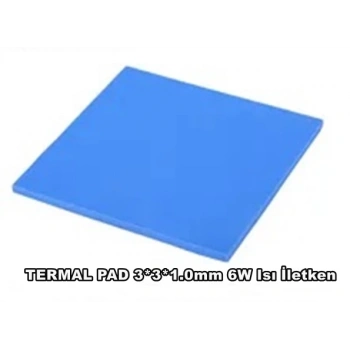 Termal Pad 3X3CM 1.0mm 6W Isı İletken