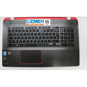 Toshıba Qosmıo X70-B -117 Orijinal Üst Kasa Klavye Touchpad