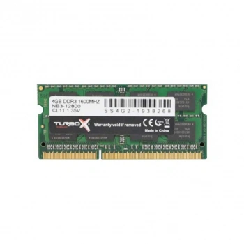 Turbox 4GB DDR3 1600MHz CL11 Laptop Notebook Ram