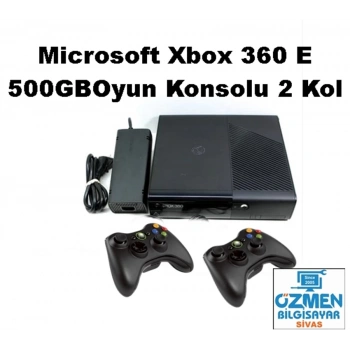 Xbox 360 E 500 Gb Oyun Konsolu +2 Kol