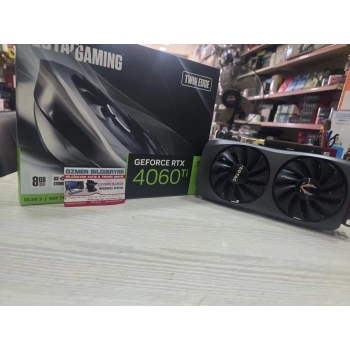 ZOTAC GeForce RTX 4060 TI GAMING TWIN EDGE 8GB GDDR6 128Bit Nvidia DLSS 3 Ekran Kartı