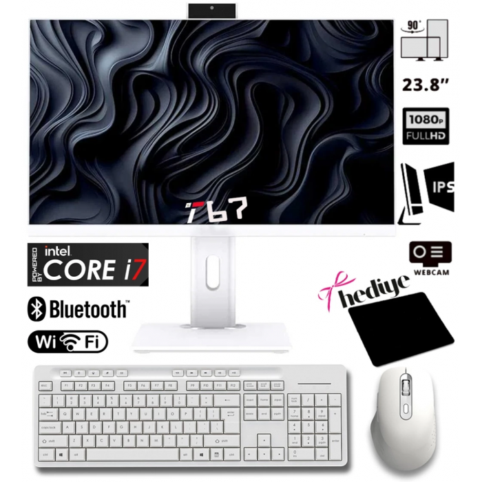 T67 i7-6700 16GB RAM 512GB SSD 8 ÇEKİRDEK 24