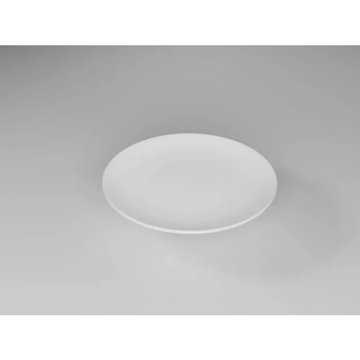 19 cm Flat Plate - Unbreakable Polycarbonate | Dessert, Serving, Presentation