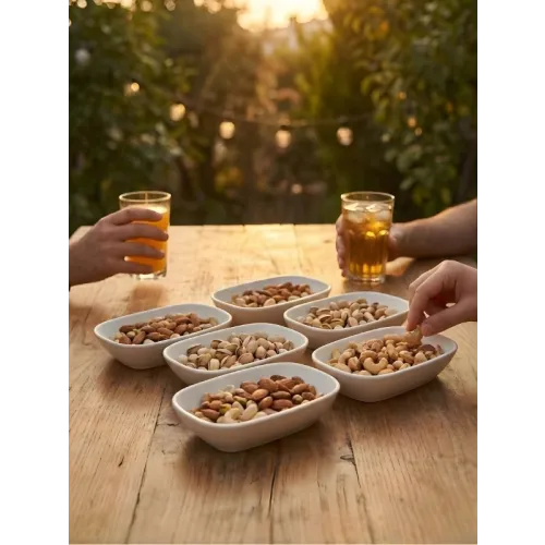 14 cm Kare Kayık Tabak | Çerez, Meze, Kahvaltılık