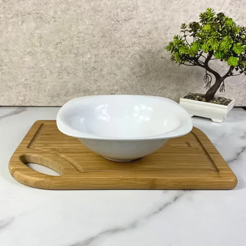 22 CM Polikarbon Çorba, Salata ve Cips Kasesi