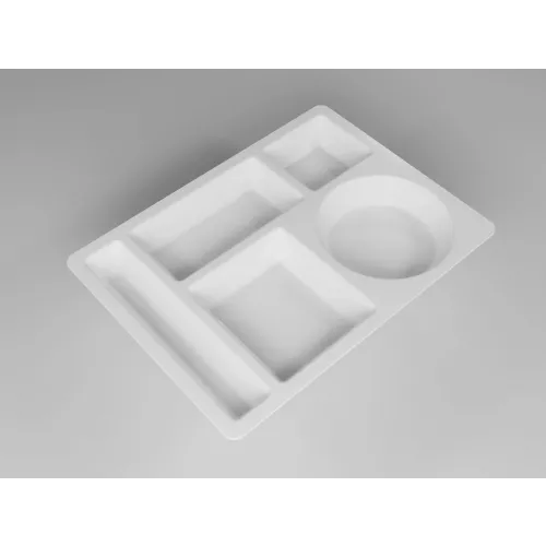 5 Gözlü Kreş Boy Tabldot | Çorba Gözlü Polikarbon Kırılmaz