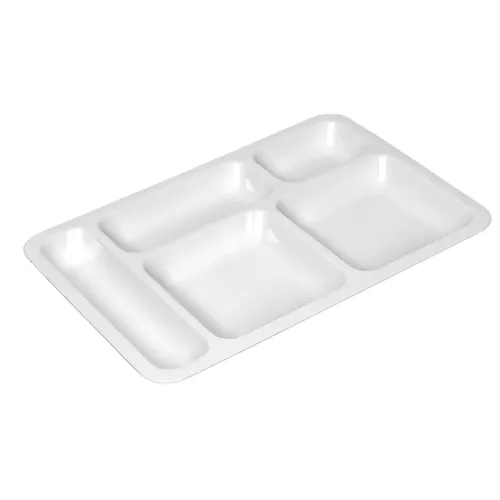 Tabldot Polikarbon 5 Gözlü Bölmeli Yemek Tabağı