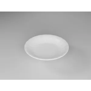 19 cm Polycarbonate Fluted Dinner Plate - Unbreakable, Serving Plate