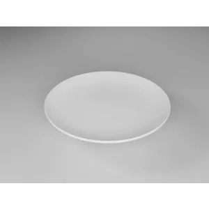 25 cm Flat Plate – Unbreakable Polycarbonate | Serving, Presentation