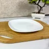 18cm Oval Square Serving Plate Polycarbonate, Dessert Plate