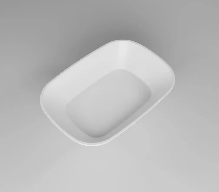 14 cm Kare Kayık Tabak | Çerez, Meze, Kahvaltılık