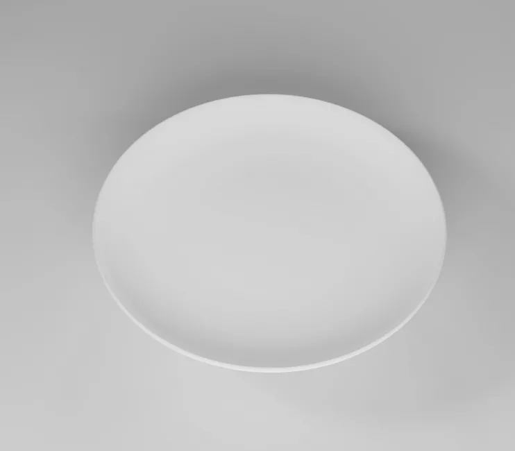 23 cm Düz Tabak - Kırılmaz Polikarbon | Servis, Sunum