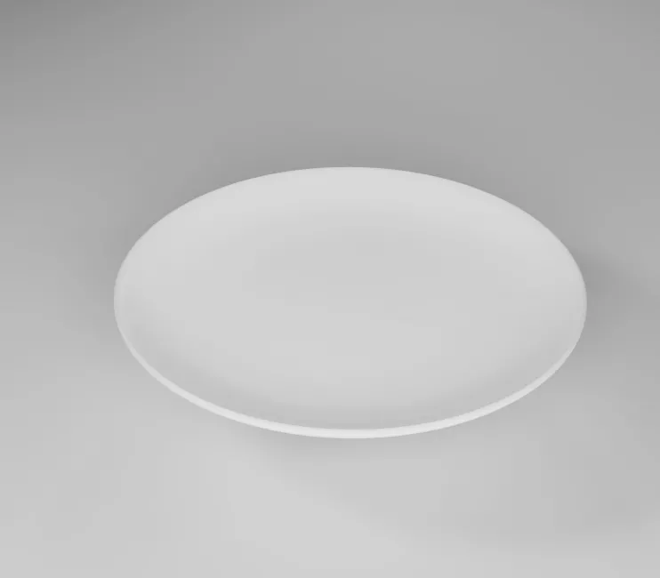 23 cm Düz Tabak - Kırılmaz Polikarbon | Servis, Sunum