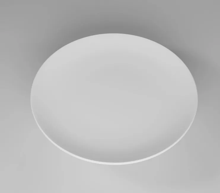 25 cm Düz Tabak - Kırılmaz Polikarbon | Servis, Sunum