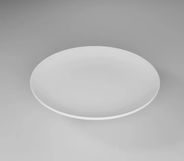 25 cm Düz Tabak - Kırılmaz Polikarbon | Servis, Sunum