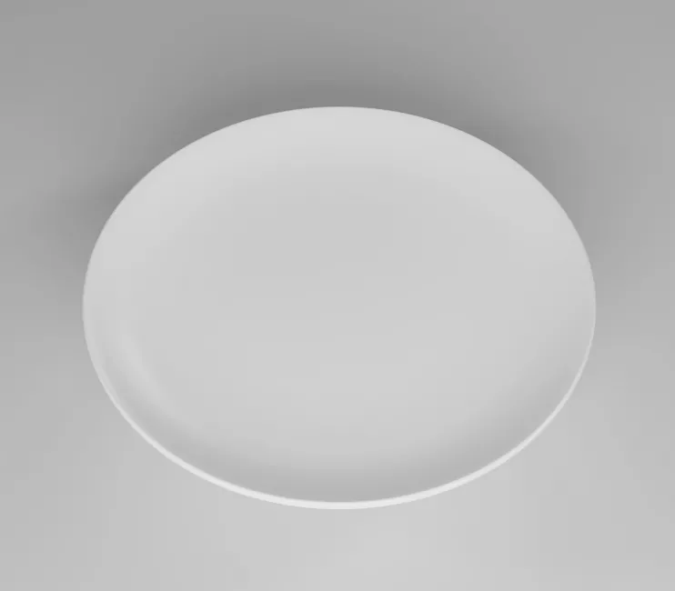 25 cm Düz Tabak - Kırılmaz Polikarbon | Servis, Sunum