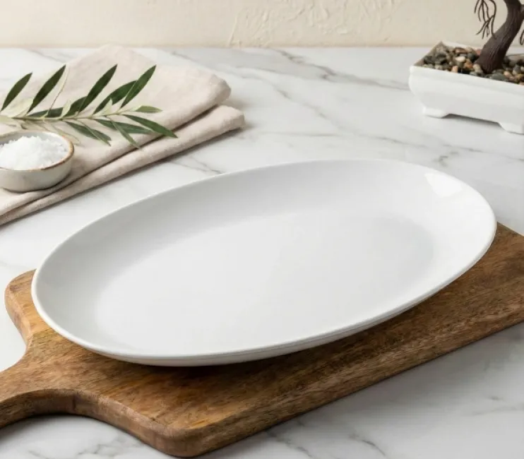 صحن إسكندر مصنوع من البوليكاربون بحجم 32 سم