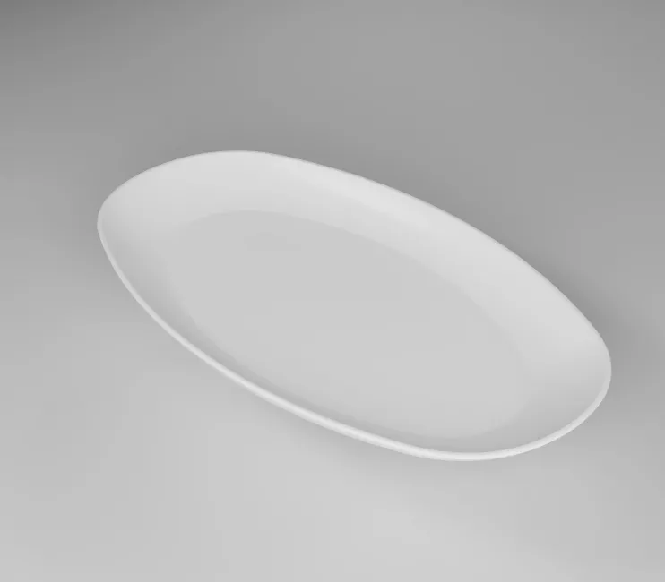 صحن إسكندر مصنوع من البوليكاربون بحجم 32 سم