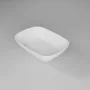 17 cm Oval Kayık Kare Tabak Kırılmaz | Salata, Meze, Çerez Tabağı