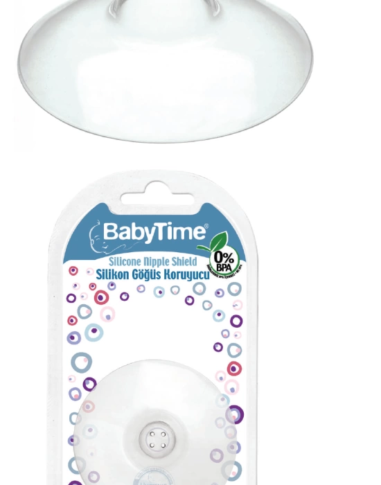 Baby Time Silikon Göğüs Koruyucu