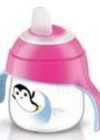 Avent Yeni Penguen Damlatmaz Bardak - 6m+ 200 Ml - Pembe