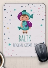 Balık Burçlarına Özel Sevimli Mouse Pad