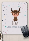 Boğa Burçlarına Özel Sevimli Mouse Pad