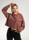 Cepli Crop Sweatshirt - TOPRAK