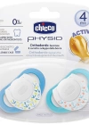 Chicco Physio Kauçuk Emzik +4ay - Mavi