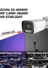 EZCOOL EZ-4050HD 5MP 3.6MM 2WARM AHD STARLIGHT