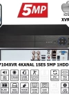 EZCOOL EZ-7104XVR 4CH 5MP KOAKSIYEL SES XVRVIEW