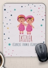 İkizler Burçlarına Özel Sevimli Mouse Pad