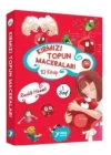 Kırmızı Topun Maceraları (10 Kitap Takım) 1. Sınıf El Yazılı Renkli Heceli