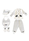 Sema Bebe 5li Premature Puanlı Set - Mavi