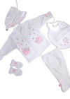 Sema Bebe 5li Set - Açık Pembe 8682476853162