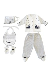 Sema Bebe 5li Set - Mavi