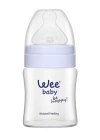 Wee Baby Isıya Dayanıklı Akıtmaz Cam Bardak 120 ML