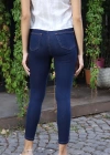 Yüksek Bel Skinny Jean Pantolon  - LACİVERT