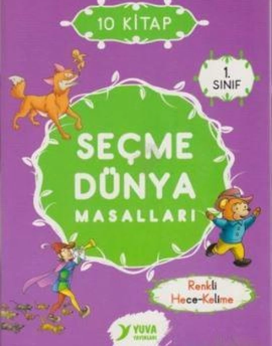 1. Sınıf Seçme Dünya Masalları (10 Kitap Takım)