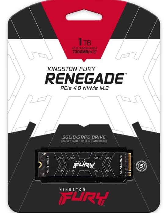 1TB KINGSTON FURY Renegade M.2 NVMe PCIe 4.0 SFYRS/1000G 6000/7300MB/s