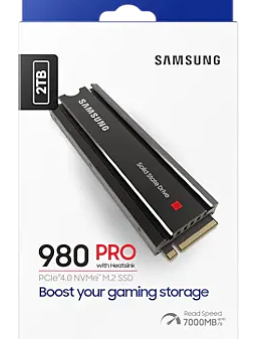 2TB SAMSUNG 980 PRO Heatsink M.2 NVMe MZ-V8P2T0CW