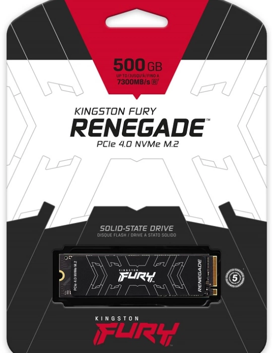 500GB KINGSTON FURY Renegade M.2 NVMe PCIe 4.0 SFYRS/500G 7300/3900MB/s