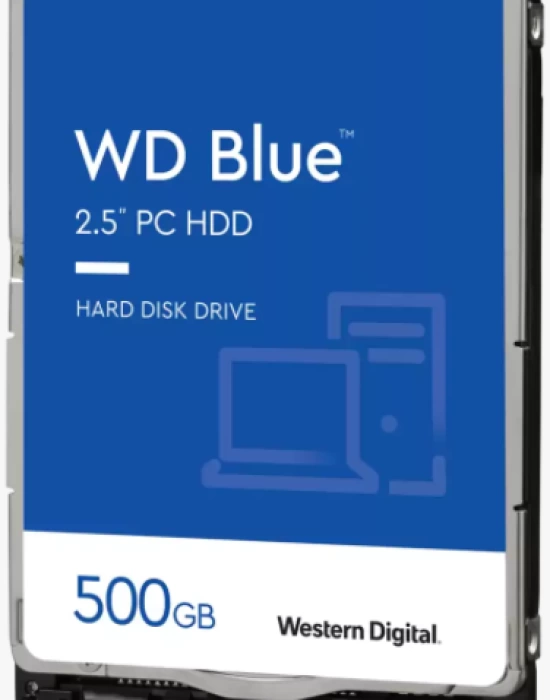 500GB WD 2.5 Blue SATA6 5400rpm 128MB WD5000LPZX