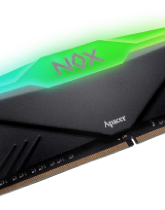 Apacer NOX RGB 16GB (2x8GB) 3200MHz CL16 DDR4 Gaming Ram (AH4U16G32C28YNBAA-2)